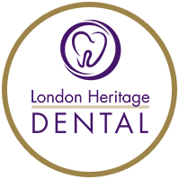 london heritage dental clinic logo calgary sw